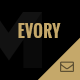 Evory - Responsive Restaurant  Email Template + StampReady Builder 