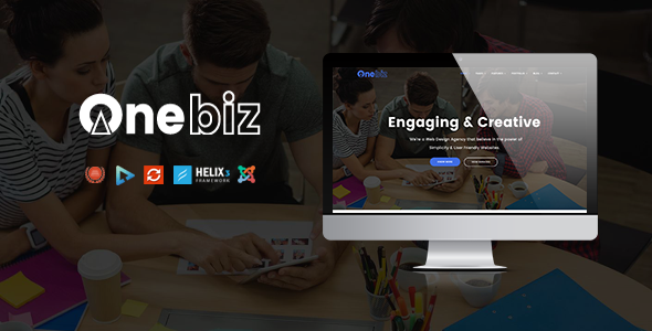 Onebiz - Responsive Multipurpose Joomla Template