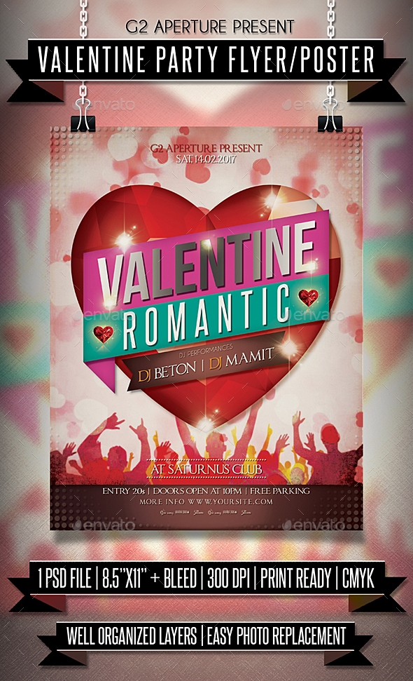 Valentine Party Flyer / Poster