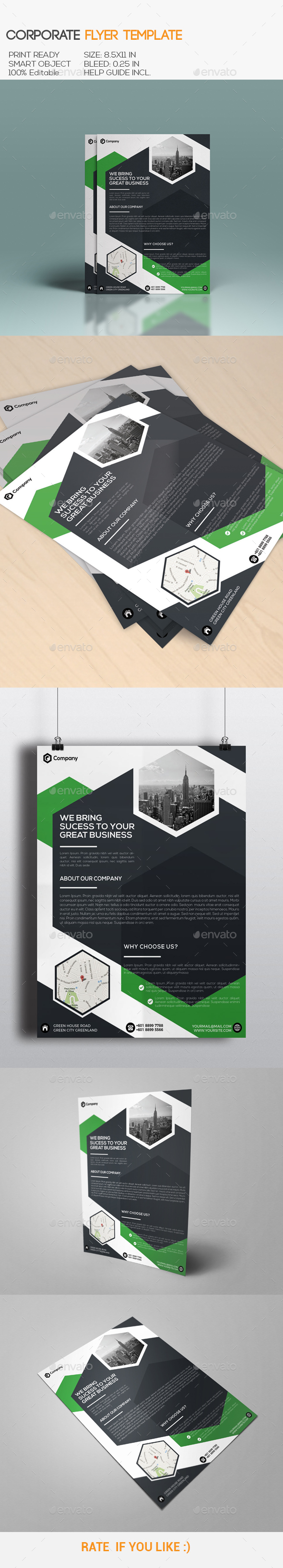 Graphicriver Corporate Flyer 19352115