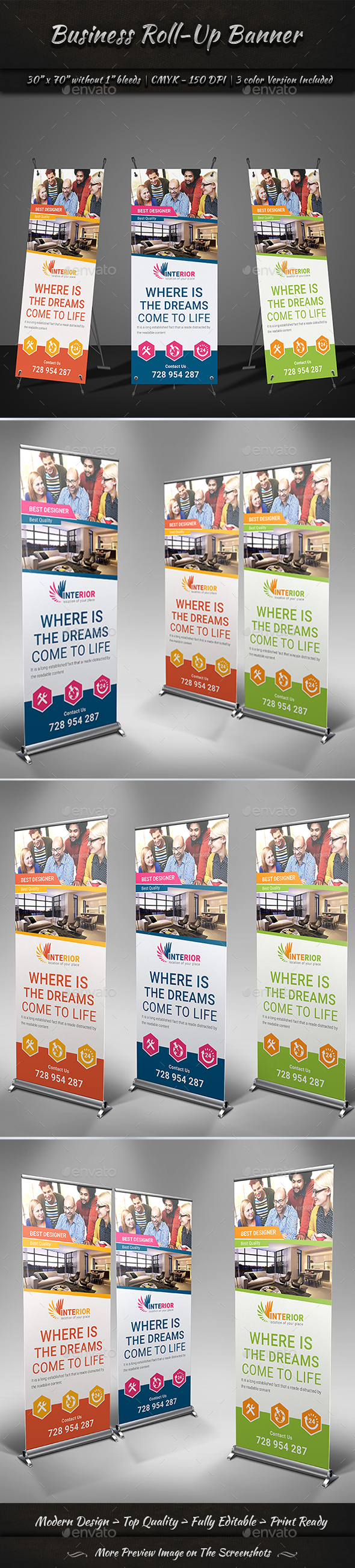 Graphicriver Roll-Up Banner | Volume 2 19358962