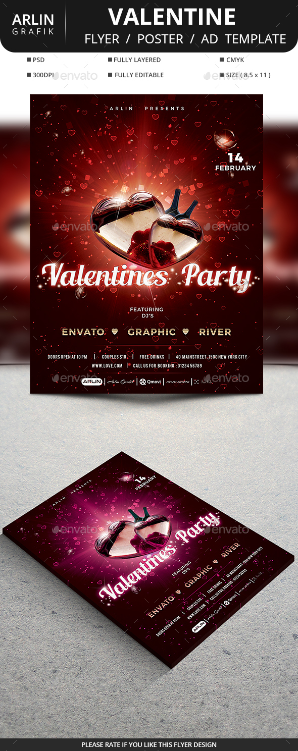 Valentine Flyer