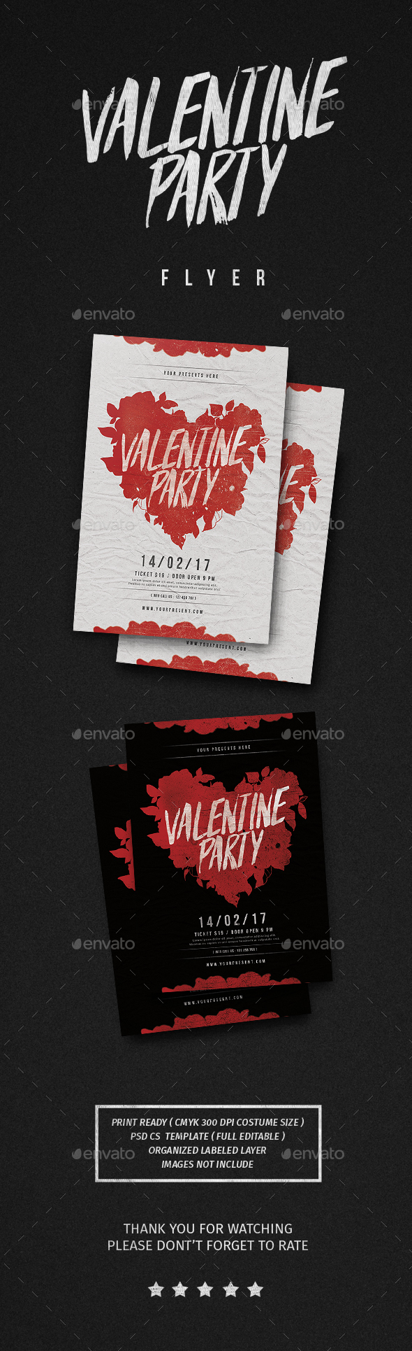 Valentine Party Flyer