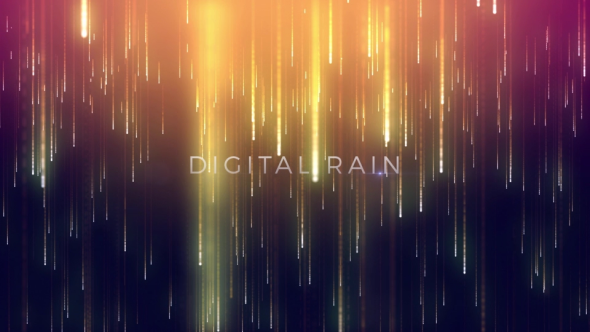 Videohive Digital Rain 19372906