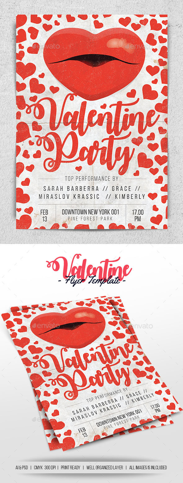 Valentine Flyer