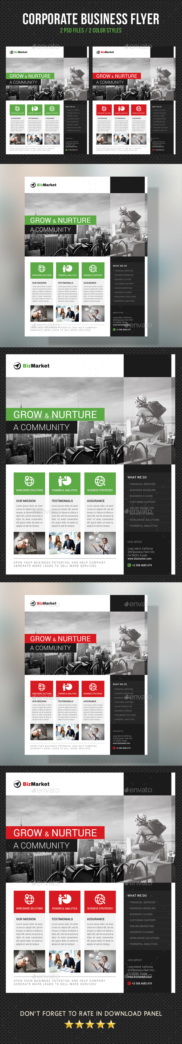 Graphicriver Corporate Business Flyer 17 19384574