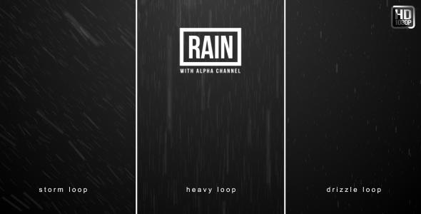 Videohive Rain 19385264