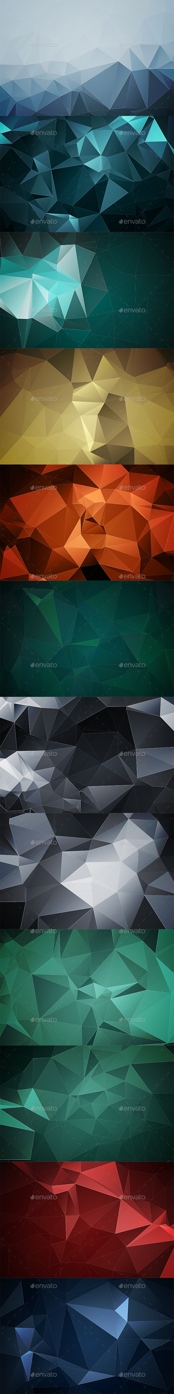 Abstract Polygonal Backgrounds