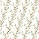 Retro Floral Pattern with Flowers