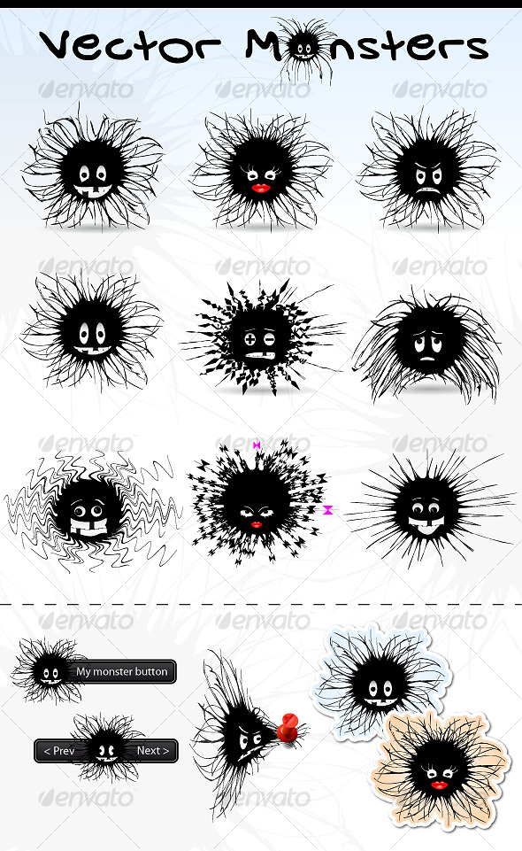 Vector Monsters Vector Monsters