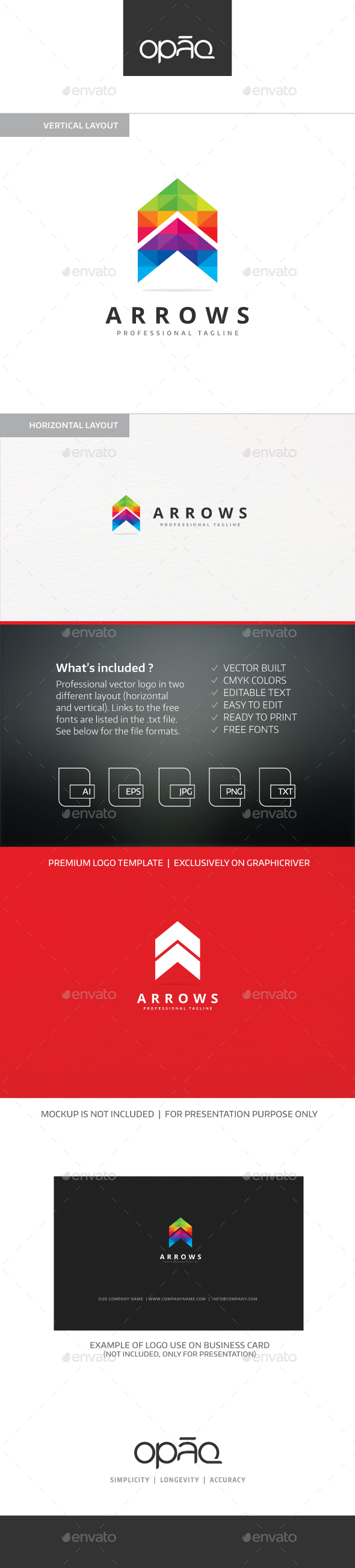 Graphicriver Arrows Logo 19392924