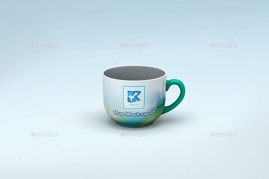 Mug & Cup Mock-up v2 by kenoric | GraphicRiver