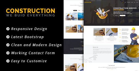 Construct - WordPress Construction & Business Theme