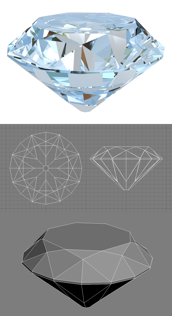 Diamond - 3DOcean Item for Sale