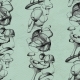 Hand Drawn Seamless Pattern with Mushrooms