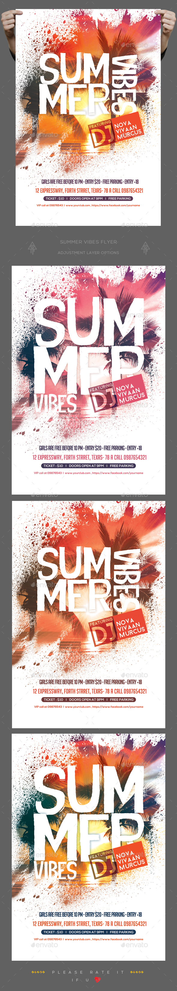 Summer Vibes Flyer