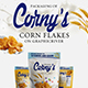 Corn Flakes Packaging Template