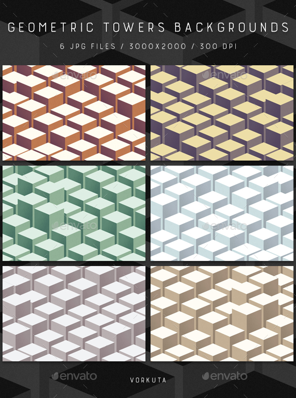 Geometric Towers | Backgrounds