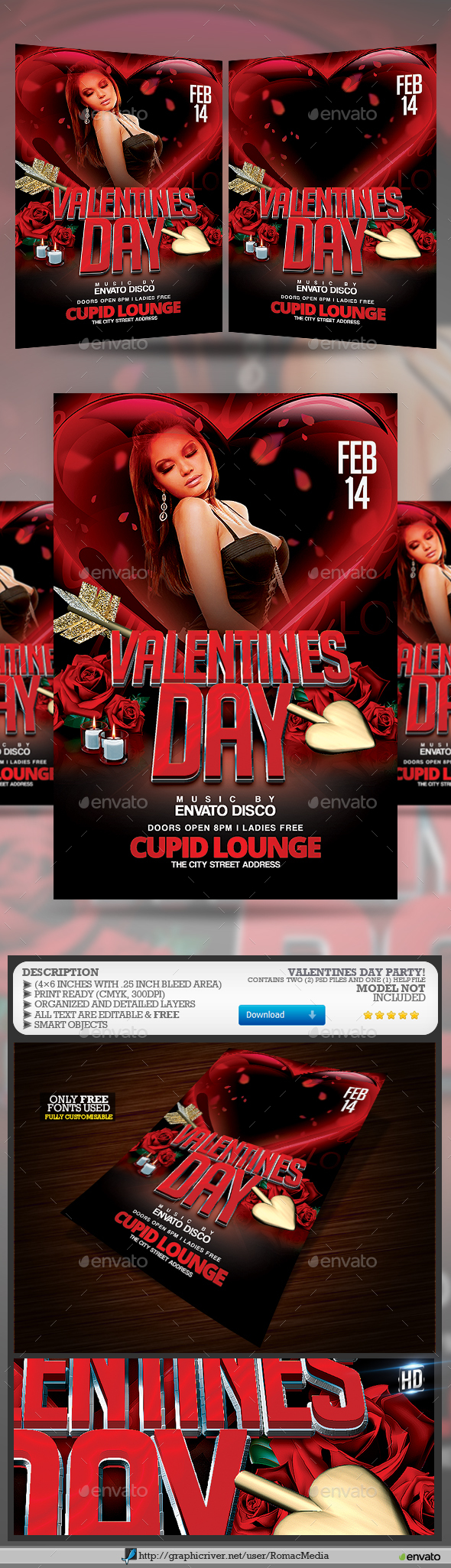 Valentines Day Flyer