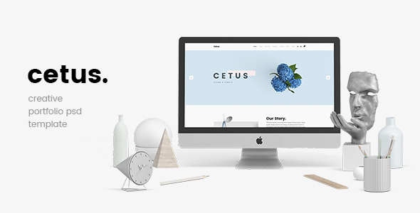 Cetus - Creative Portfolio Psd Template