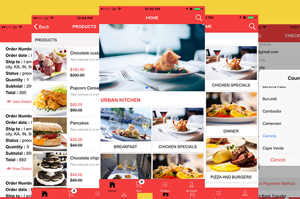 Restaurent App for WooCommerce