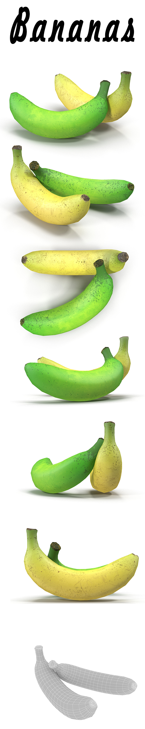 Bananas - 3DOcean Item for Sale