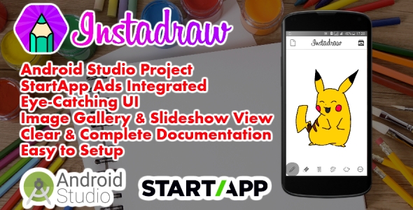 Instadraw - Android Drawing App Template