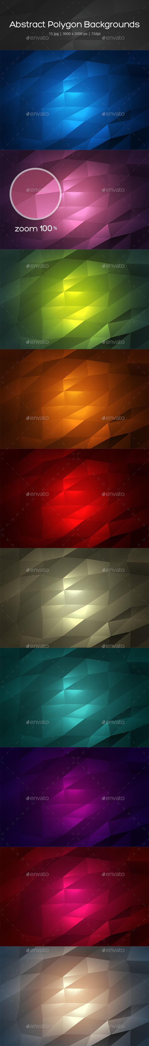 Abstract Polygon Backgrounds