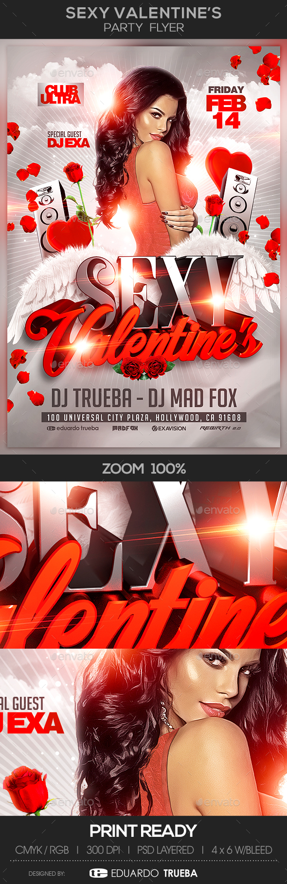 Sexy Valentine's Party Flyer