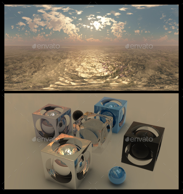 Golden Hour 7 - HDRI - 3DOcean Item for Sale