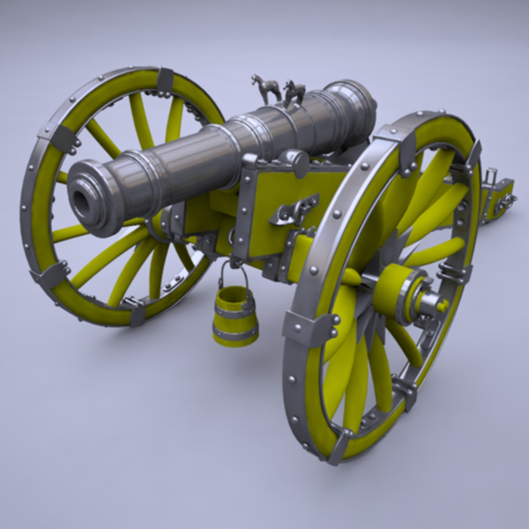 Cannon Unicorn - 3DOcean Item for Sale