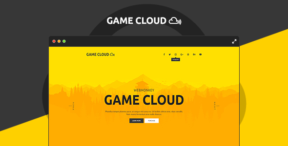 Game Cloud - Muse Template