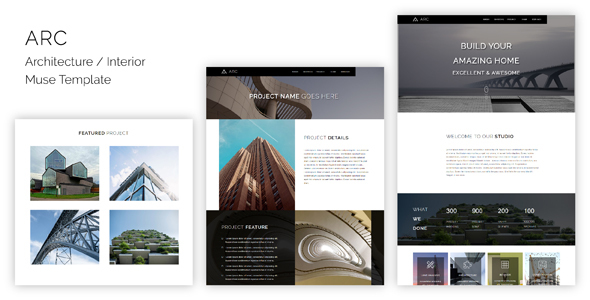 ARC_Architecture / Interior Muse Template