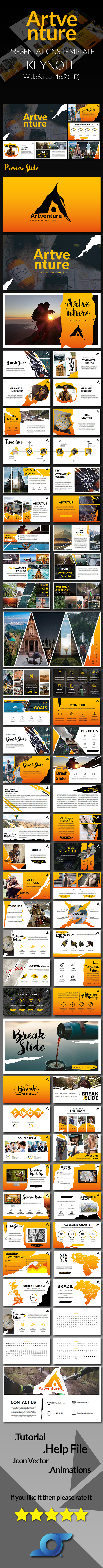 Graphicriver Artventure Presentation Templates 19463250