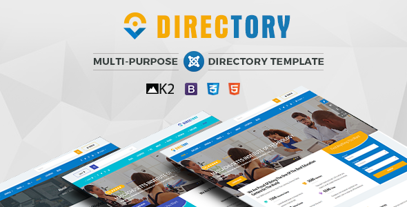 Directory - Responsive Ultimate Directory Joomla Template