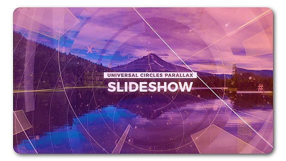 Videohive Universal Circles Parallax Slideshow 19468065