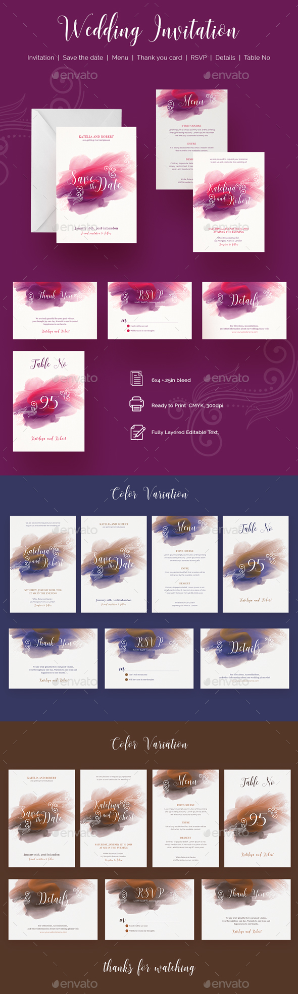 Wedding invitation