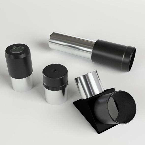 Telescope Optics Parts - 3DOcean Item for Sale