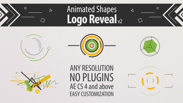 Shape Animation Logo Reveal v2