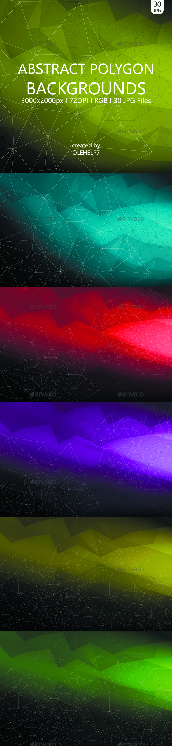 Abstract Polygon 30 Backgrounds