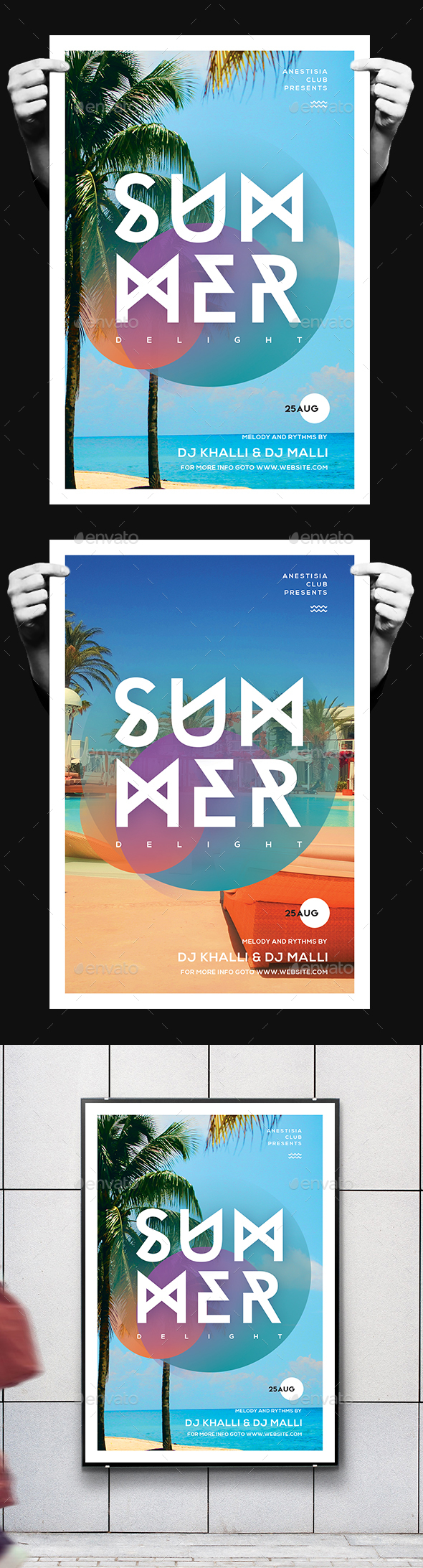 Minimal Summer Flyer