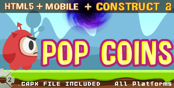 POP COINS - html + (.capx)