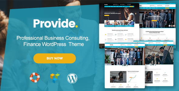 Themeforest Provide - Professional Business Consulting, Finance WordPress Theme 19264450