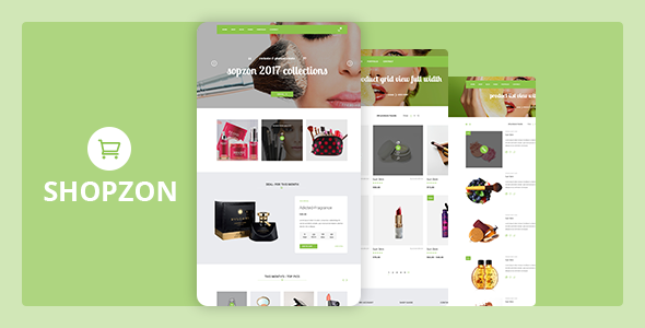 Shopzone - Cosmetics Store eCommerce Template