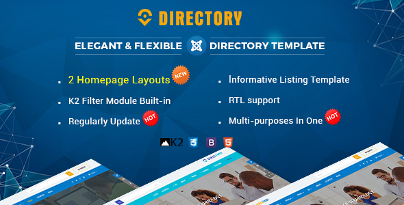 Directory - Responsive Ultimate Directory Joomla Template by ...