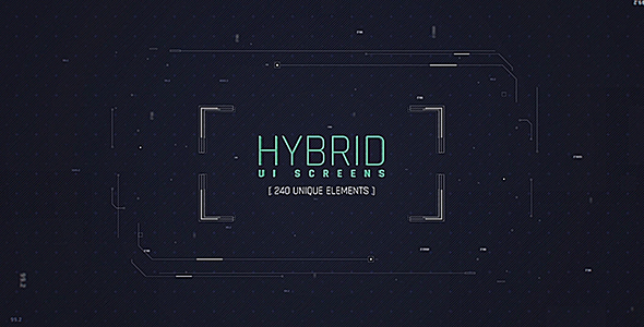 Videohive Hybrid Ui Screens 19482085