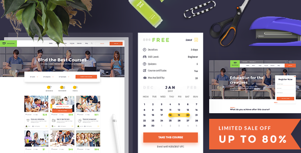 Education – Education PSD Template