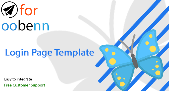 Login & Register Page Plugin for OOBENN