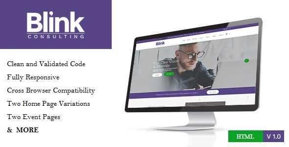 Finance and Consulting Business HTML Template