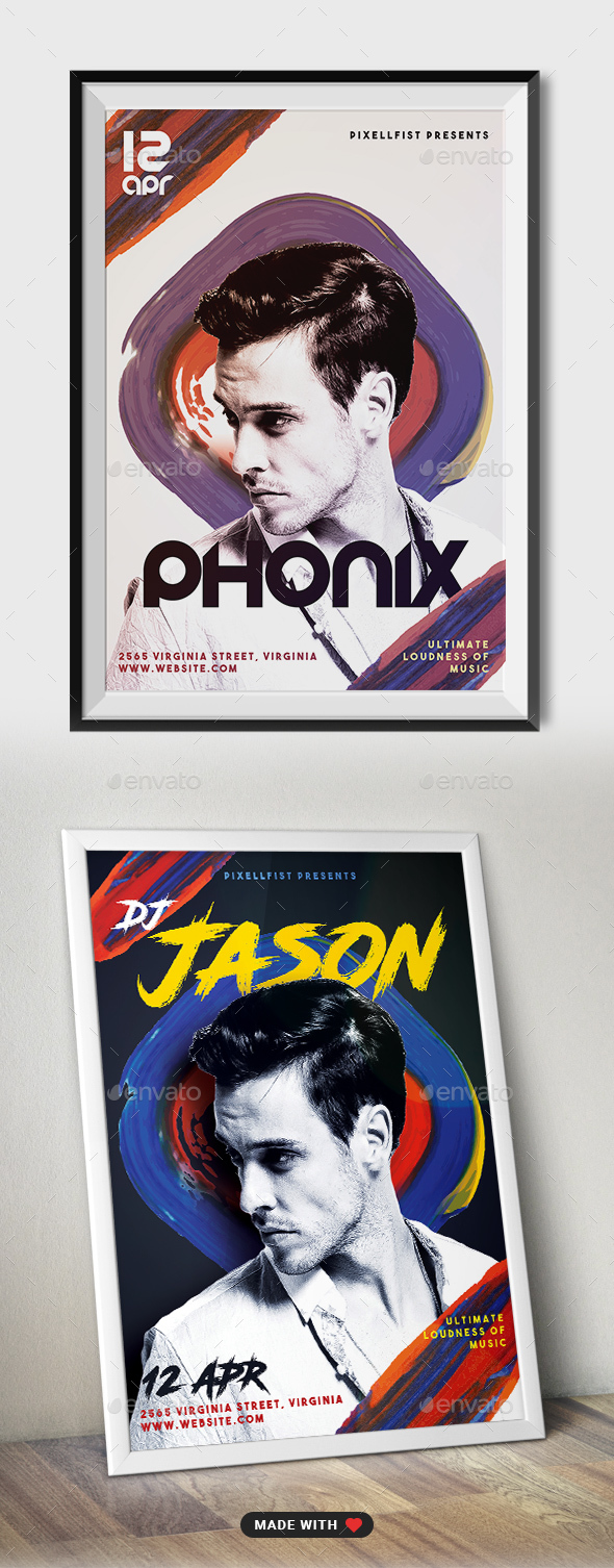 Graphicriver Guest Dj Flyer 19516996